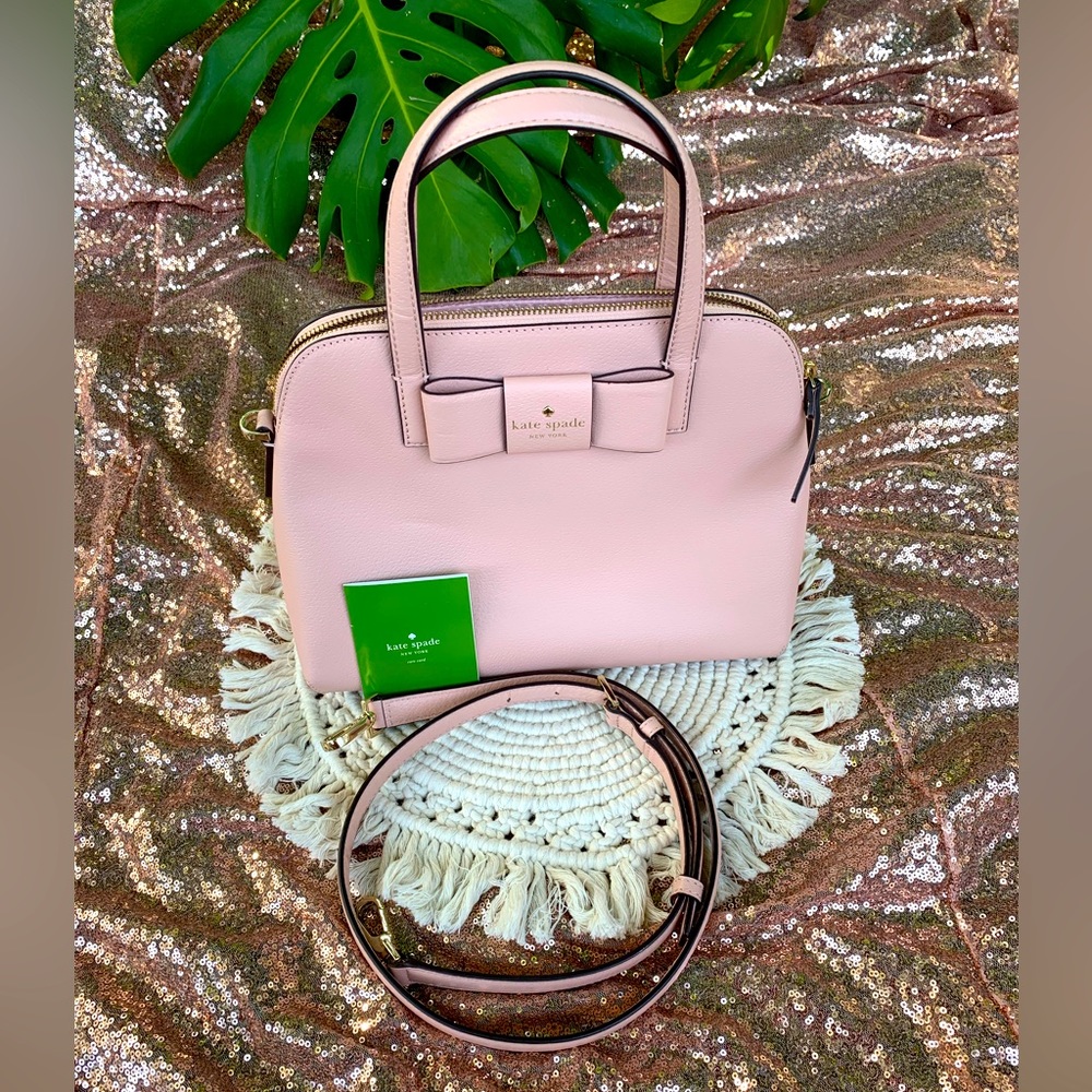Kate Spade Matthews Street Maise Bow Satchel Pink